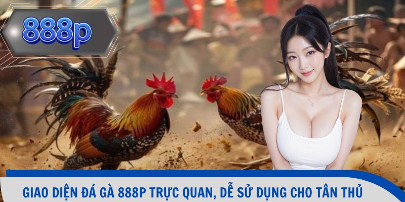 Giao diện đá gà 888p trực quan, dễ sử dụng cho tân thủ